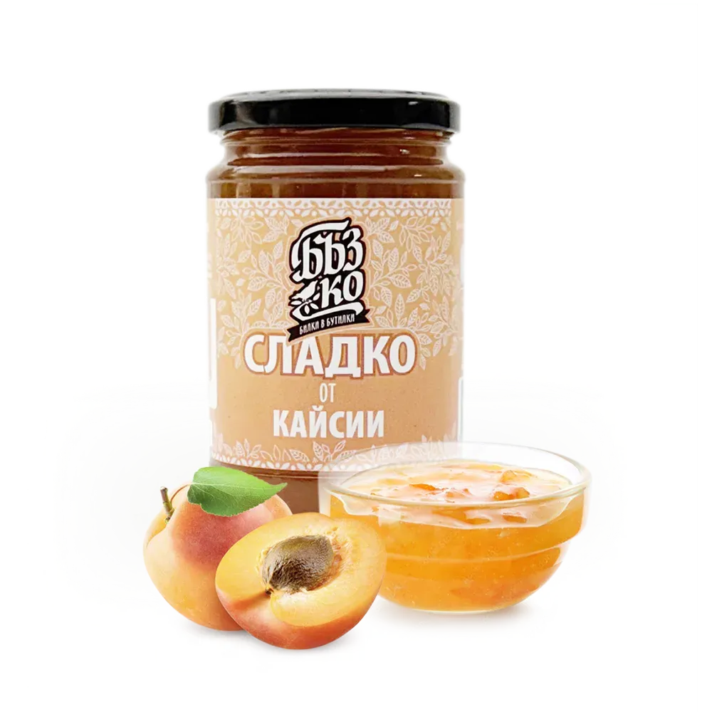 Сладко от цели кайсии, 380 г