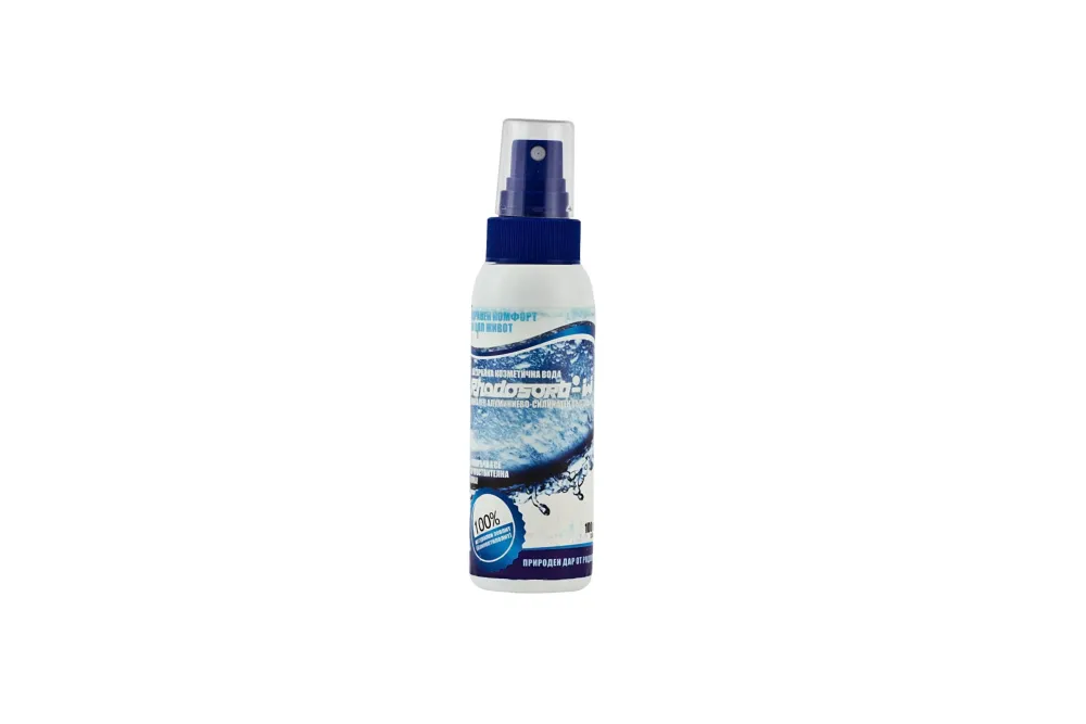 "Rhodosorb-W" Натурална козметична вода-спрей със Зеолит (100 ml)