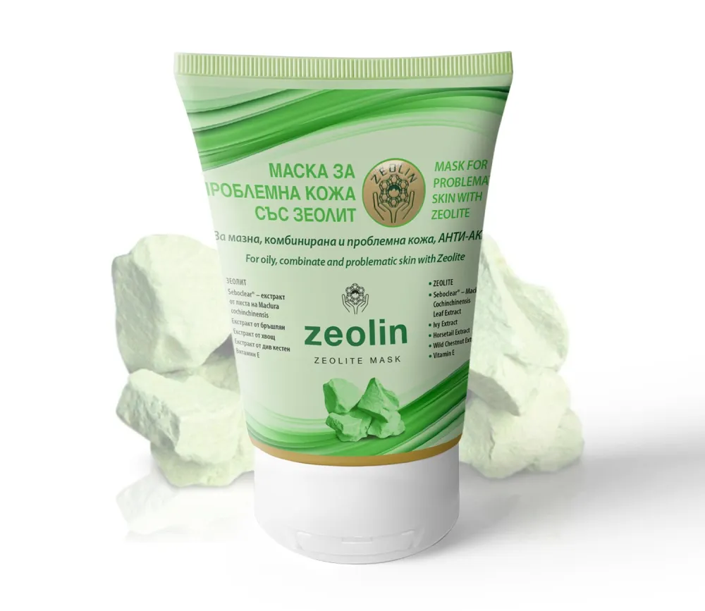 "Zeolin" Mask for Problem Skin with Zeolite (90 ml)