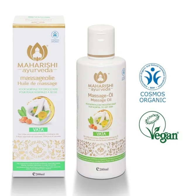 Massage oil for Vata dosha, 200 ml