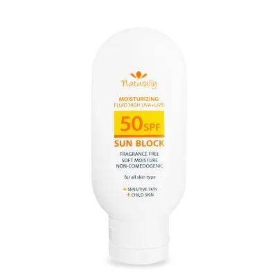 50spf слънцезащитен флуид, висока защита, 100 мл