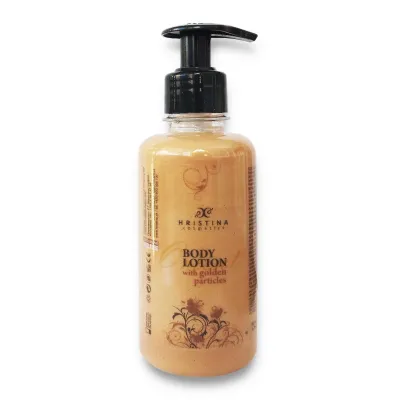 Body lotion with gold particles, 250 ml