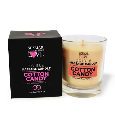 Candy floss massage candle, 100 ml