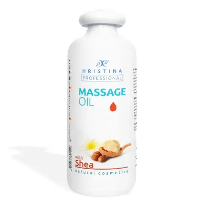 Massage oil with shea, 500 ml